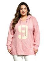 Hupullinen neulepusero, Over size. Eri värejä!