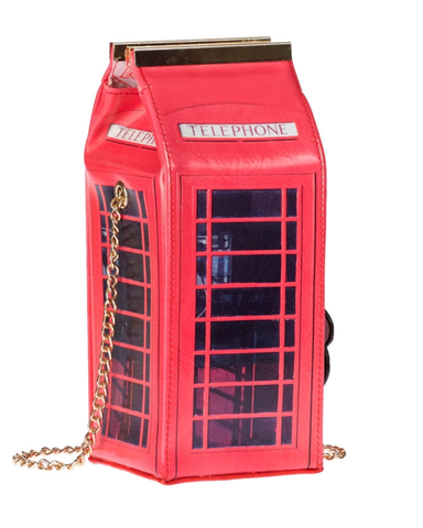  Laukku joka on englantilainen puhelinkoppi