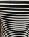 Mustavalkoinen raidallinen narutoppi