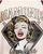 Diamonds are forever, roosa/ luonnonvaalea Marilyn collegetakki
