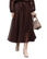Tyylikäs ja juhlava  Ruskea tyllihame, 2 kokoa