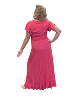 Saija mekko<3 Perhoshihallinen maksimekko, kaunis punainen väri!