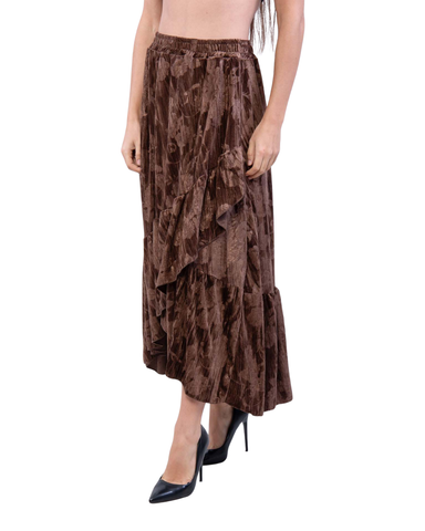 Elegantti samettihame. Yhden koon. Eri värejä!