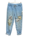 Farkku, glitter kapealahkeiset ihmehousut. S-2XL. One size