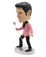 Elvis Presleyn dashboard wobbler -figuuri, vain Helmestä!
