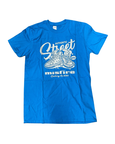 Miesten T paita, Authentic Street. Sininen