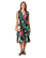 Leana Mode Trooppinen Midi-Röyhelömekko. One size. 2 kuosia