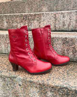 Minka nahkanilkkurit -punainen