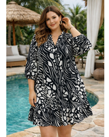 Elegantti ja raikas tunika , Plus koot, 2 väriä