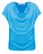 Hihallinen pusero vesiputouskauluksella, eri värejä ja kokoja