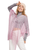 Vaaleanpunainen kimalle Poncho - juhlava cover up