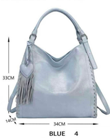 Tilava Olka/käsilaukku. Eri värejä