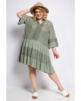 Hihallinen lyhyt pitsi tunika / mekko, eri värejä!