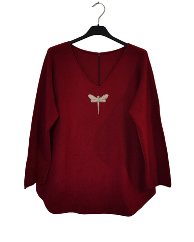  Sudenkorento, ohut neulepusero. Eri värejä!