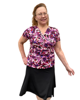 Violetta, kietaisumallinen pusero