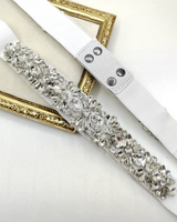 Näyttävä ja koristeellinen timantti koristevyö, eri värejä