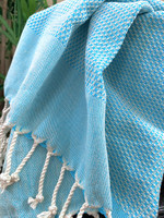 Pastel Hamam-pyyhe Turkoosi