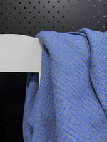 Hamam-pyyhe Big Diamond Sky Blue 180 x 100, 100%puuvillaa