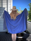 Hamam Handduk Big Diamond Royal Blue