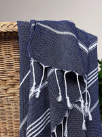 Hamam-käsipyyhe Sultan Premium Dark Navy
