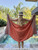 Hammam Towel Big Diamond Orange