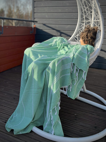 Sultan Päiväpeitto Jade Green- 205 x 210