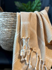 Hammam Hand Towel Sultan Slim Mustard
