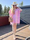 Mini Hammam Beach Dress Sultan Baby Pink