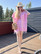 Mini Hammam Beach Dress Sultan Baby Pink