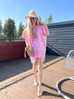 Mini Hammam Beach Dress Sultan Baby Pink