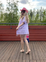 Mini Hammam Beach Dress Sultan Lilac
