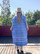 Hamam-poncho Sultan Ocean Blue