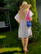 Handmade Crochet Bag Navy-Candy