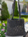 Handmade Crochet Bag Black