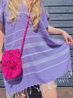 Handmade Crochet Bag Fuchsia
