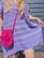 Handmade Crochet Bag Fuchsia
