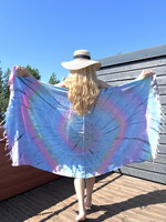 Hammam Towel Tie Dye Bamboo Blue