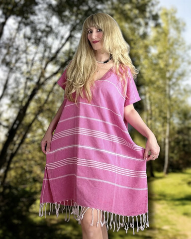 Hammam-dress Sultan Fuchsia