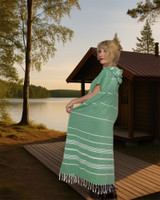 Hammam-poncho Sultan Forest Green