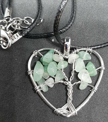 Elämänpuu kaulakoru Aventuriini