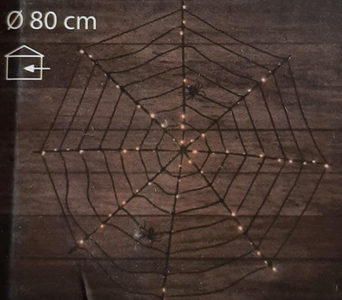 Hämähäkinverkko lämminvalkoinen
