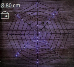 Hämähäkinverkko violetinsininen