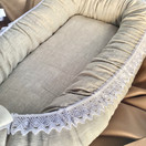 Pellava unipesä villatäytteellä, tilaustuote