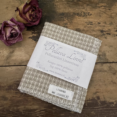 Pellava kestoliina/ kestorätti vohvelikangas