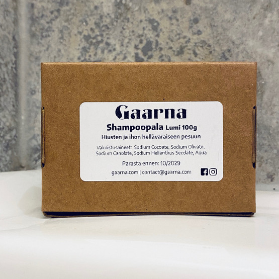 Lumi shampoopala, hajusteeton