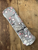 Harmaa luomupuuvilla päivä kestoside