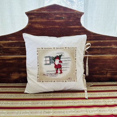 Tonttu koristetyynyliina