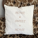 Home Sweet Home tyynynpäällinen, pellava