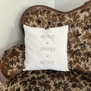 Home Sweet Home tyynynpäällinen, pellava