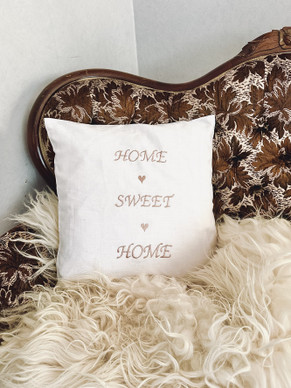 Home Sweet Home tyynynpäällinen, pellava
